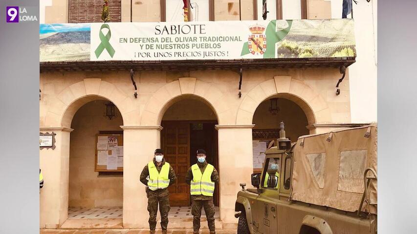 La Brigada Guzmán El Bueno X pasa por Sabiote para velar por la seguridad de la ciudadanía