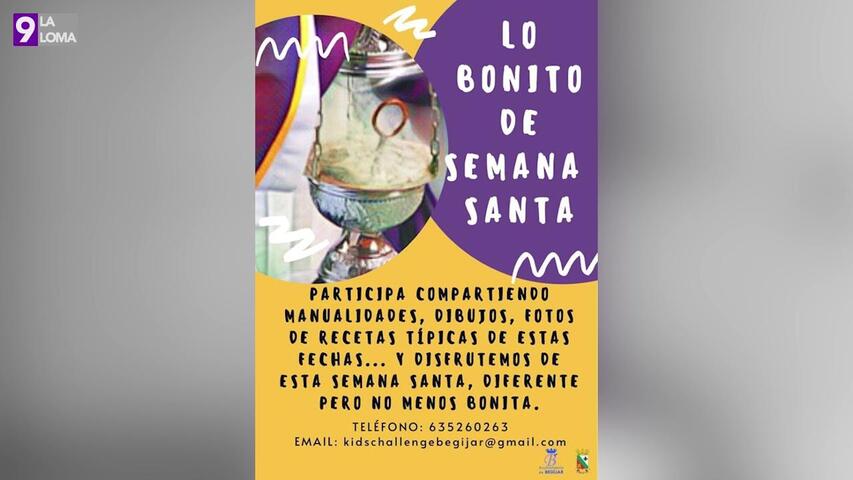 Llega el segundo reto Kids Challenge a Begíjar relacionado con la Semana Santa