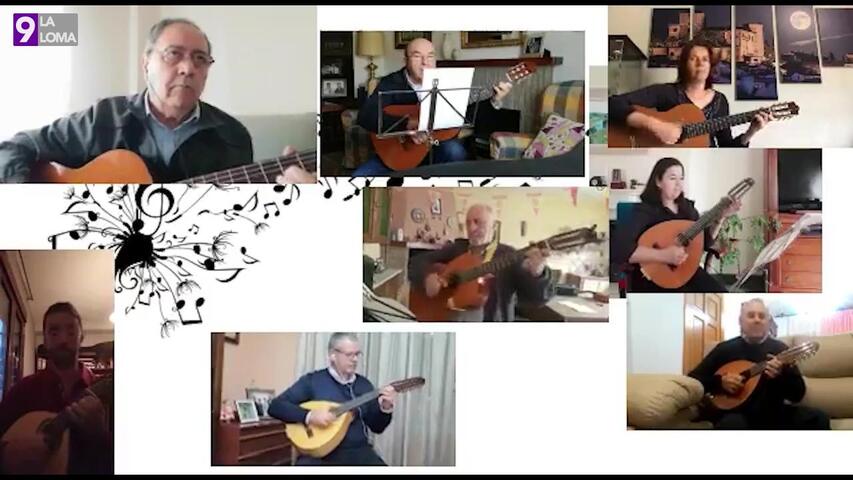 Así «resisten» al confinamiento los Amigos de la Música de Canena