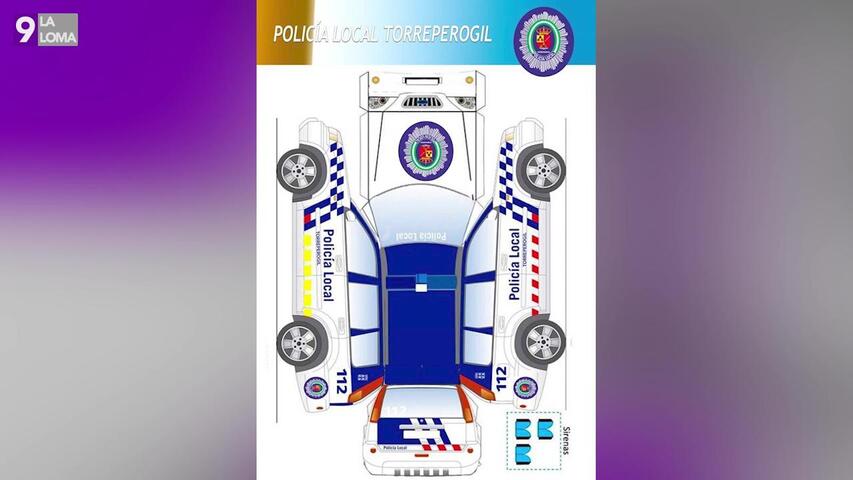 Torreperogil propone recortables de los vehículos de los Cuerpos y Fuerzas de Seguridad para pasar al confinamiento