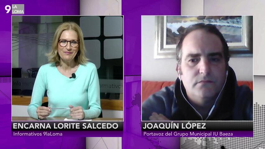 El portavoz de IU Baeza explica las propuestas que han presentado contra la crisis del coronavirus