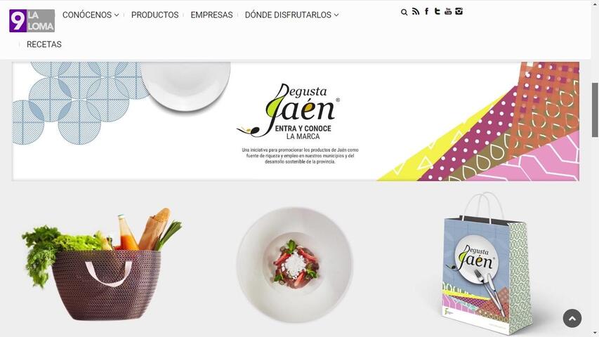La Diputación inicia la campaña “Desde tu casa, saborea tu tierra” para fomentar el consumo de productos jiennenses