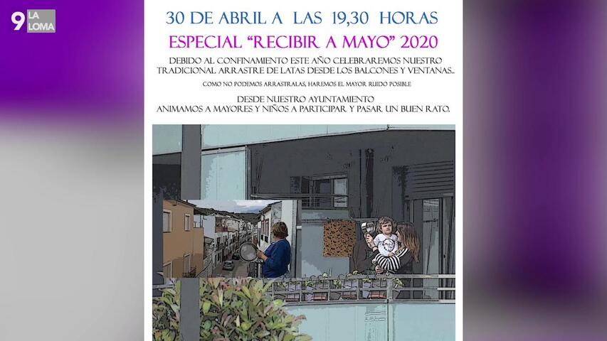 El Ayuntamiento de Lupión propone recibir el mes de mayo haciendo ruido desde los balcones y ventanas