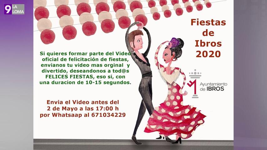 La concejalía de festejos de Ibros ofrece una programación virtual de «Feria» a través de las redes sociales