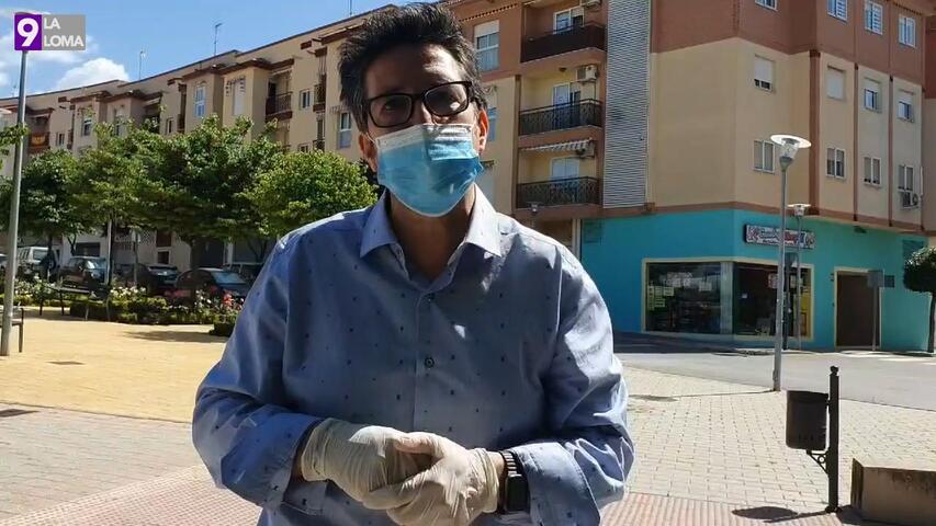 El Ayuntamiento de Úbeda regula el tránsito de peatones en las zonas con más aglomeraciones