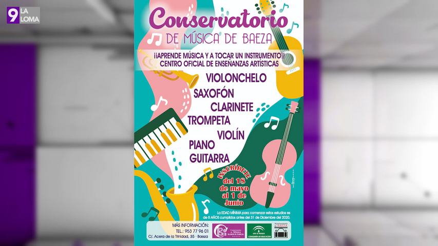 Hasta el 1 de junio sigue abierto el plazo para la inscripción en el Conservatorio «Ramos de Pareja»