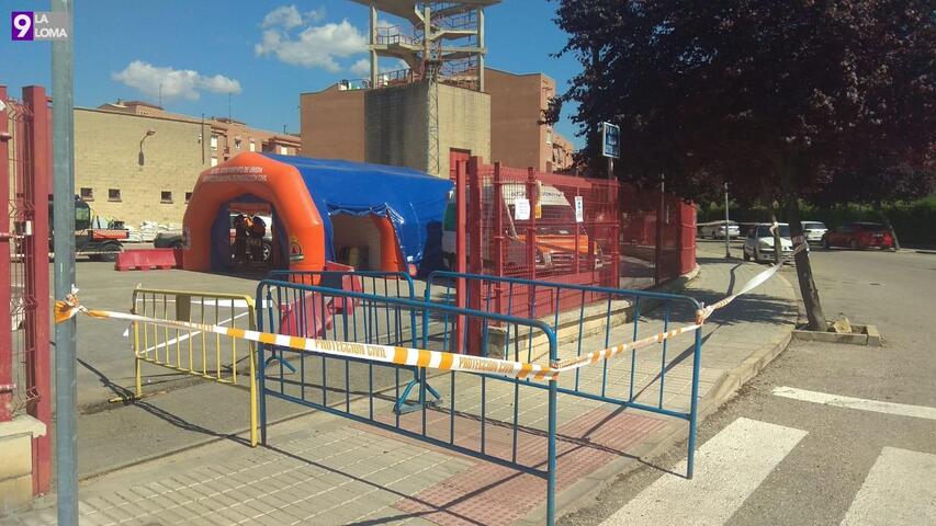 El Parque de Bomberos albergará hasta el lunes un dispositivo para entrega de mascarillas y diplomas a niños y niñas