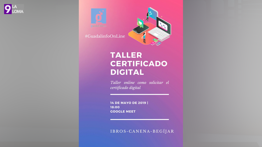 El centro de Guadalinfo realizará talleres online a través de Google Meet