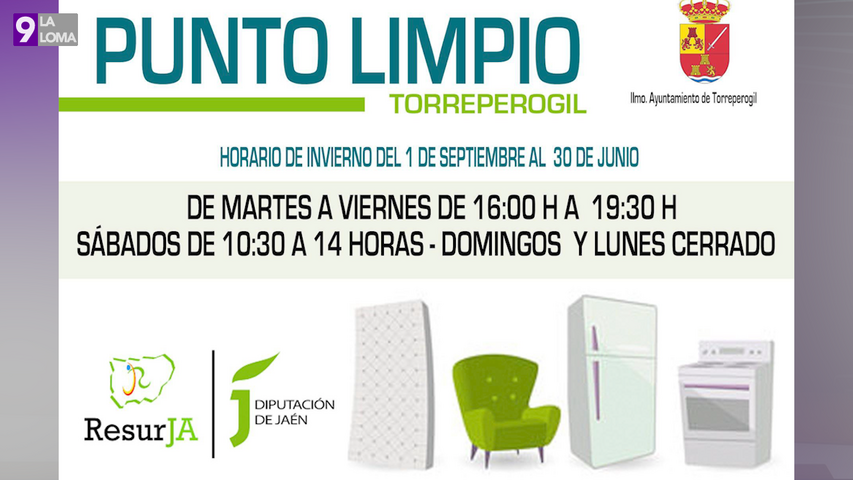 Nuevo horario del Punto Limpio de Torreperogil 4 punto limpio torreperogil