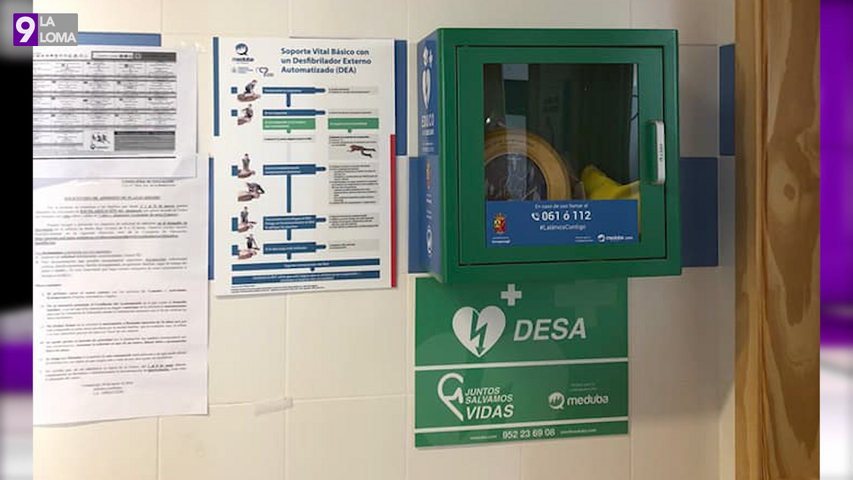 Torreperogil ya cuenta con desfibriladores en sus centros educativos