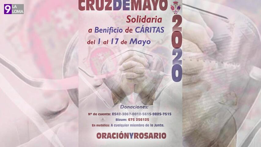 Cruz de Mayo solidaria de la a beneficio de Cáritas de la Oración en el Huerto de Baeza