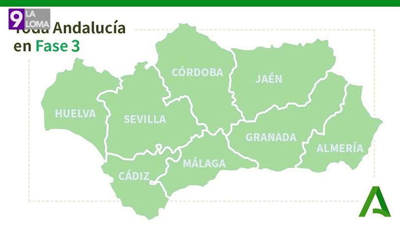 Las ocho provincias andaluzas pasan a fase 3