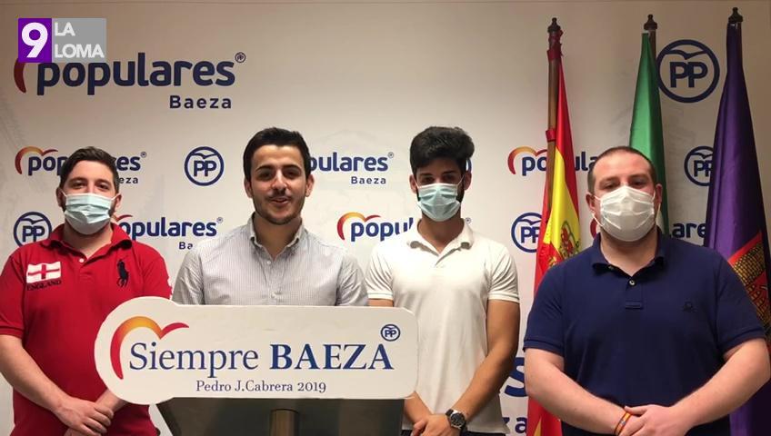 Nuevas Generaciones Baeza repartirá mascarillas y gel hidroalcohólico en la ciudad