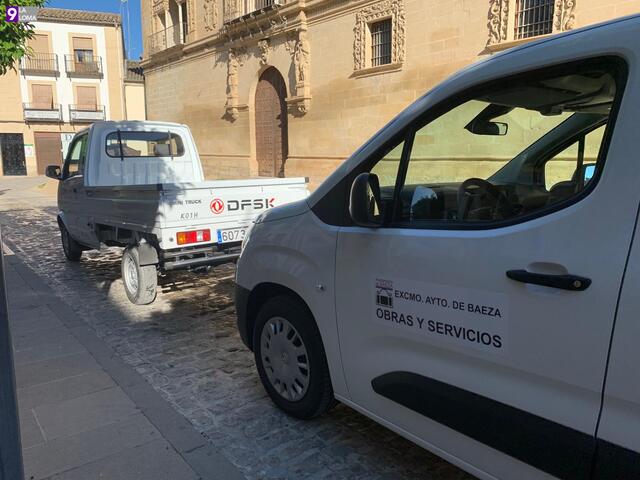 El Ayuntamiento de Baeza renueva la flota de vehículos del Servicio de Mantenimiento y Obras