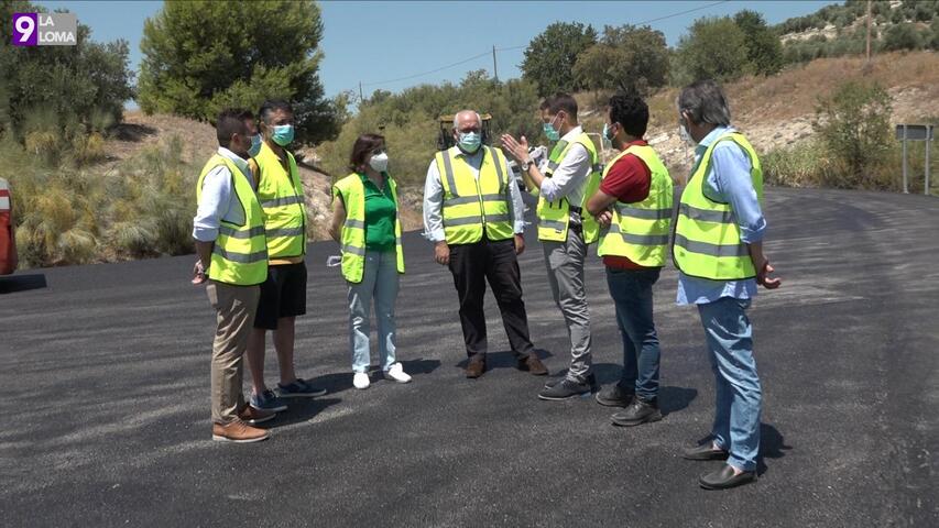 El Delegación Territorial de Fomento visita las obras de la A-315