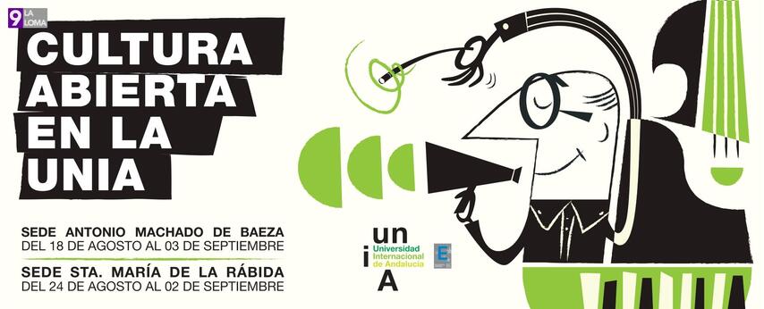 Cultura Abierta en la UNIA lleva a La Rábida y Baeza doce espectáculos con música, cine y humor