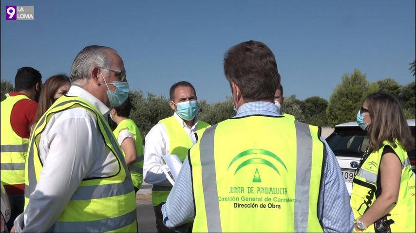 delegado fomento obras acceso ibros travesia