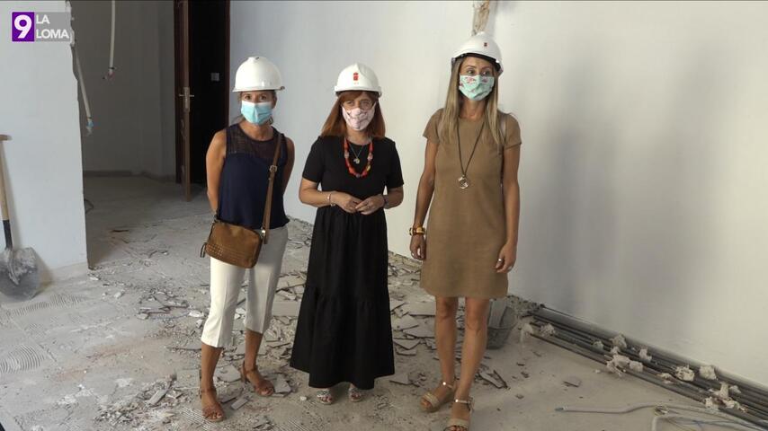 La alcaldesa de Úbeda visita las obras del teatro Ideal Cinema