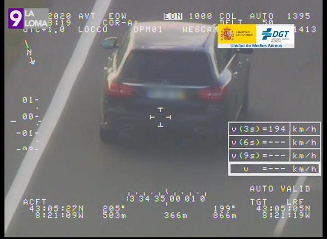 Las vías convencionales siguen registrando los mayores excesos de velocidad