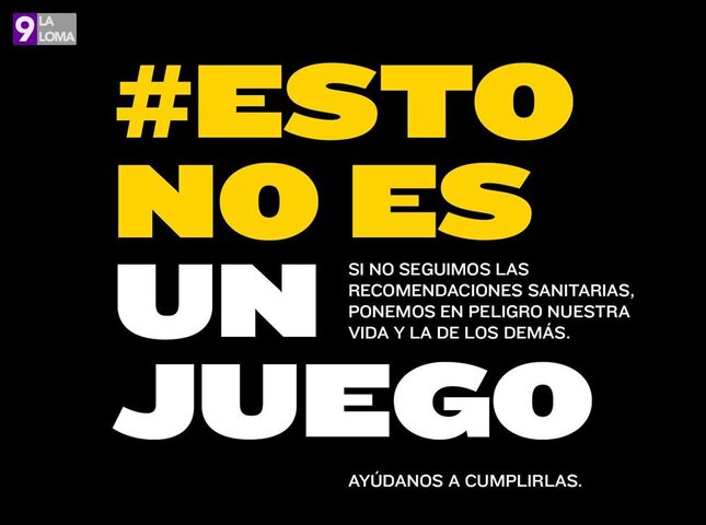 El Ministerio de Sanidad lanza la campaña #EstoNoEsUnJuego para reforzar el cumplimiento de las medidas de protección frente al Covid-19