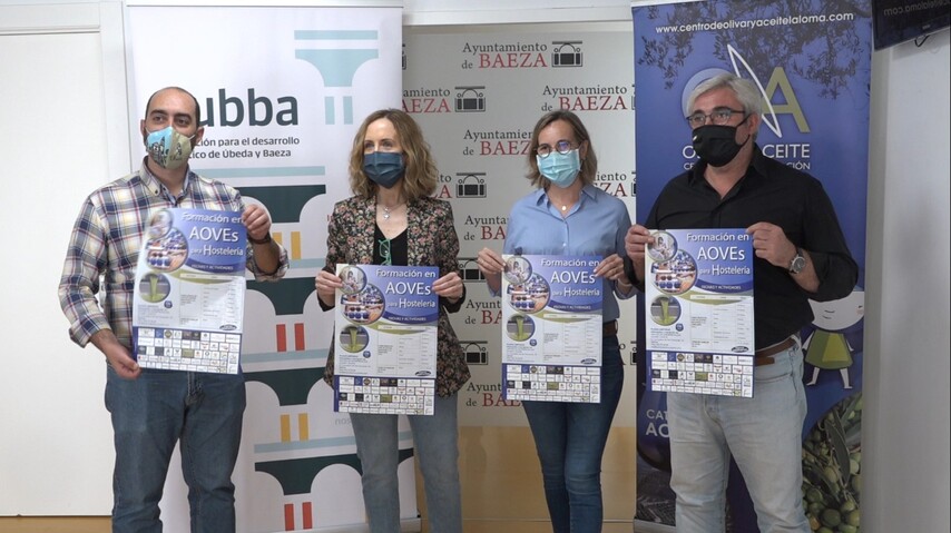 Últimas plazas disponibles para el curso de sumillería en aceite de Oliva Virgen Extra que tendrá lugar esta semana en Baeza