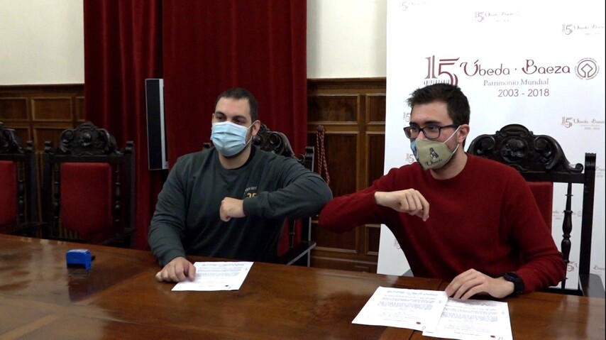 Firma de convenio para la celebración del Festival del Cómic Europeo en Úbeda