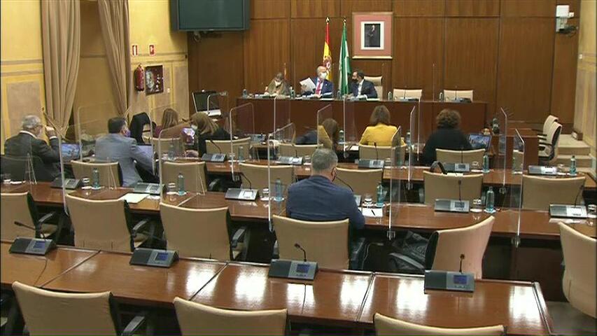 Debate sobre los comedores escolares de la provincia en el Parlamento Andaluz