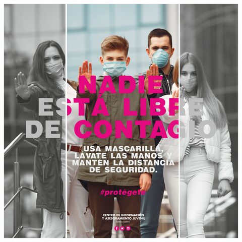 El CIJ Baeza lanza en redes sociales la campaña de concienciación juvenil «#Protégete» sobre el Covid19