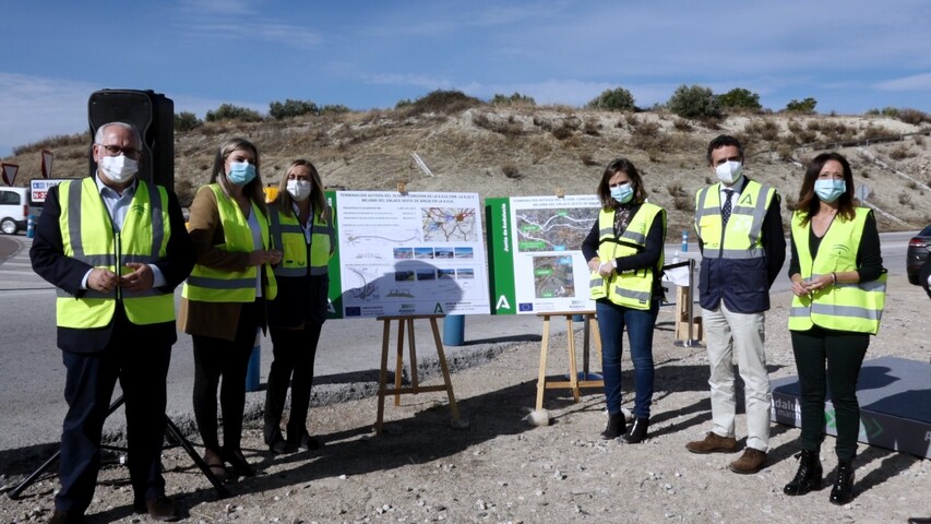 Comienzan las obras de la conexión de la Autovía del Olivar (A-316) con la Autovía Bailén-Albacete (A-32) y la mejora del enlace oeste de Baeza