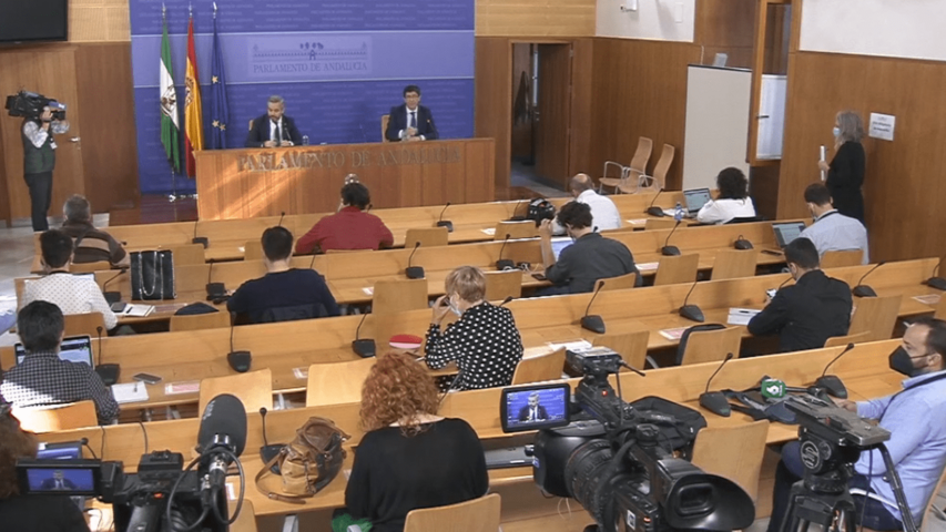 El Gobierno andaluz y Vox alcanzan un acuerdo para aprobar los presupuestos de 2021