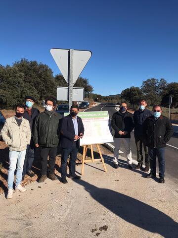 La Diputación destina 270.000 euros a la mejora de la carretera de acceso a Torres de Albanchez
