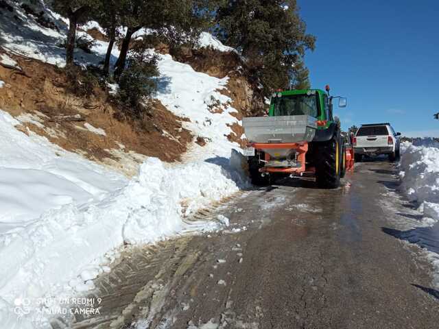 Finalizan los trabajos de rescate en las aldeas de Jaén incomunicadas por la nevada 2 WhatsApp Image 2021 01 09 at 14.55.23