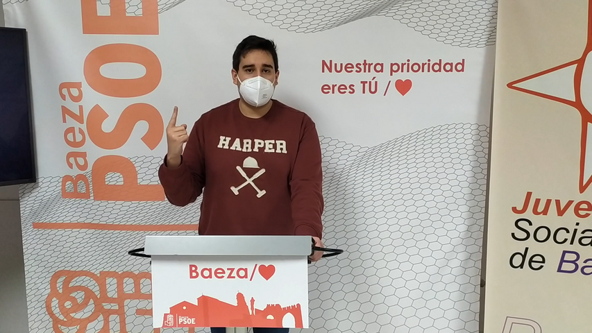 Juventudes Socialistas de Baeza critica la gestión durante la pandemia de la Junta de Andalucía