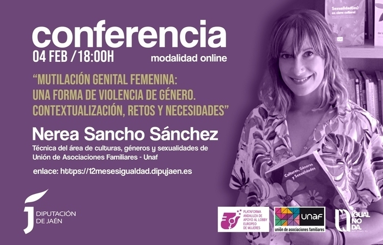 Una ponencia sobre mutilación genital femenina abre un ciclo organizado por Diputación para superar la brecha de género