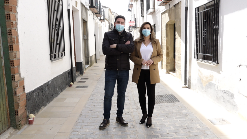 Abierta al tránsito la calle Los Molinos de Baeza