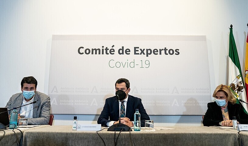La Junta mantiene las medidas vigentes en materia de Salud Pública tras la reunión del Comité de Expertos