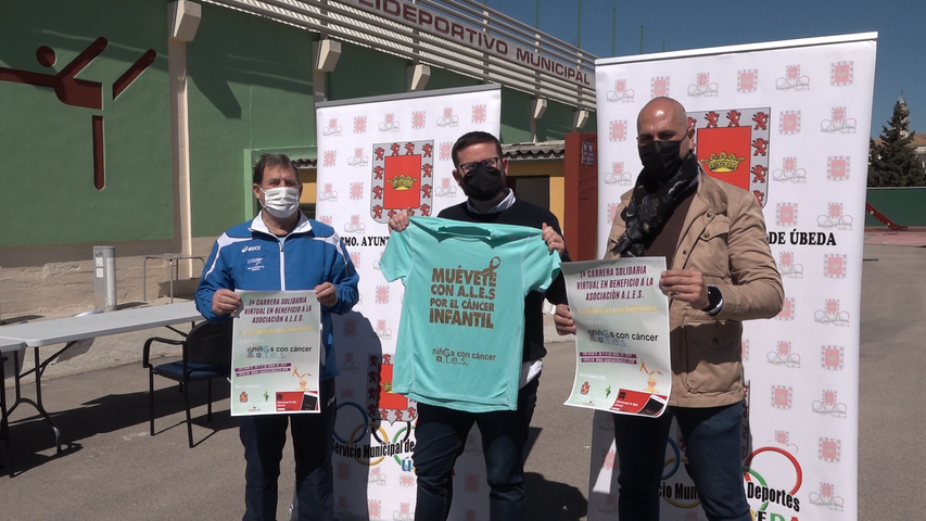 Presentada en Úbeda la carrera solidaria virtual a beneficio de la asociación ALES