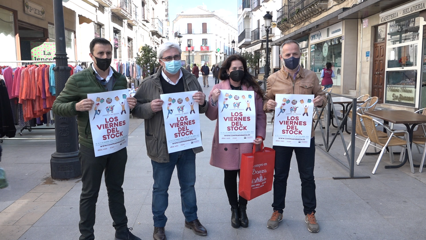 Regresan los viernes y sábados del stock a los comercios de Baeza