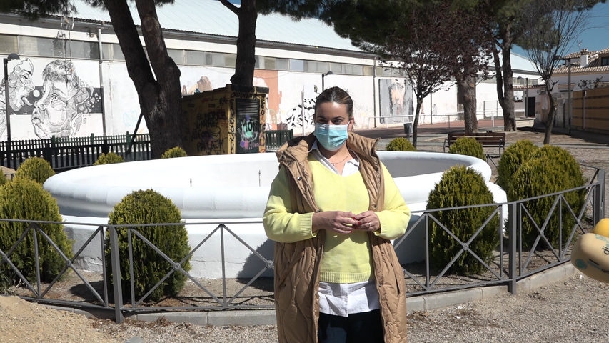 El Ayuntamiento de Baeza interviene para adecentar el parque de la cerca