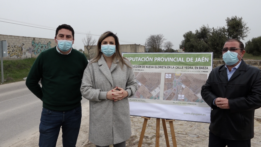 Presentado el proyecto para la glorieta junto al nuevo polígono industrial de Baeza