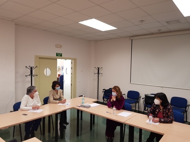 Francisca Medina y Trinidad Rus visitan las instalaciones en Jaén y Úbeda del Centro Provincial de Drogodependencias