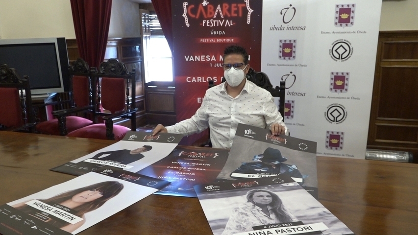 Vanesa Martín, Carlos Rivera, El Barrio y Niña Pastori, artistas confirmados para el Cabaret Festival en Úbeda