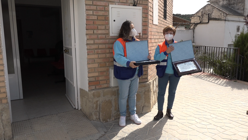 Homenaje a los sanitarios en Lupión y Guadalimar