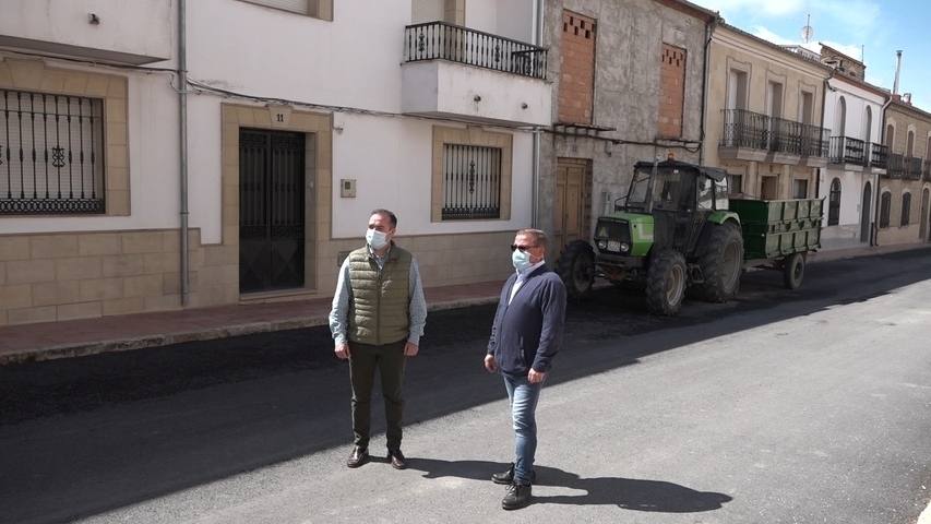 Diputación invierte 120.000€ en la localidad de Sabiote para paliar los problemas de los vecinos