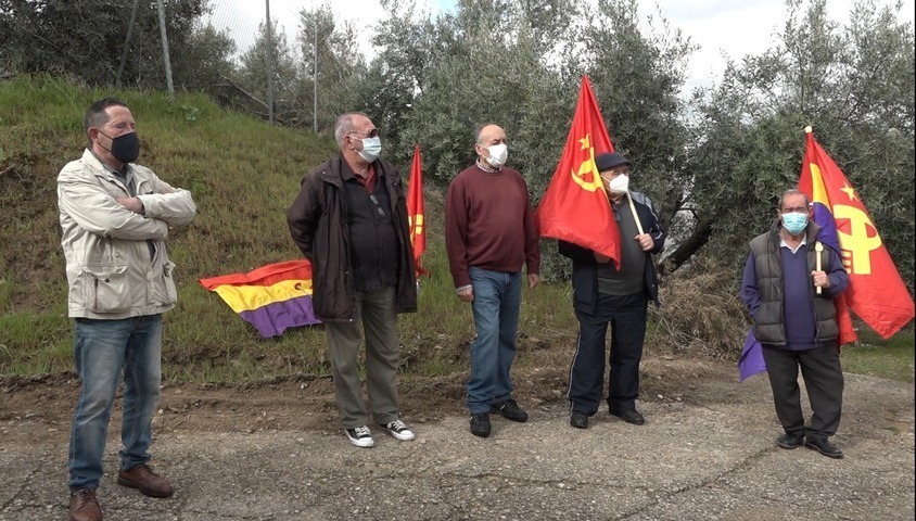 El Partido Comunista de Úbeda homenajea a las personas caídas por defender la República