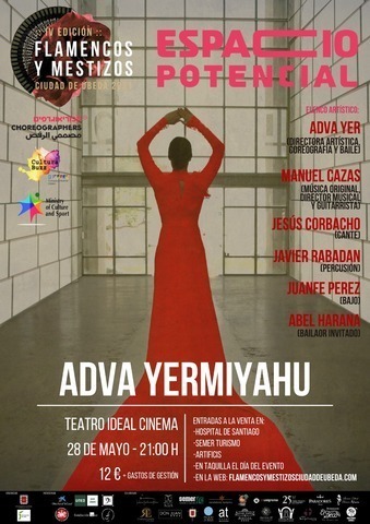 La bailarina Adva Yermiyahu presenta su proyecto “Espacio Potencial” en el festival “Flamencos y Mestizos”
