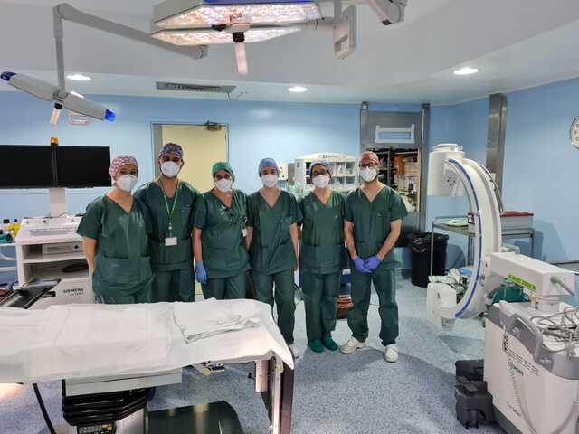El Hospital de Úbeda utiliza la artroscopia para recuperar el hombro a un paciente