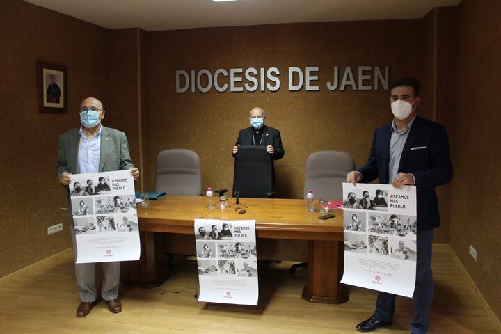 Cáritas Jaén presenta su memoria de 2020 en la que concluye que ha habido más personas necesitadas, pero también más solidaridad