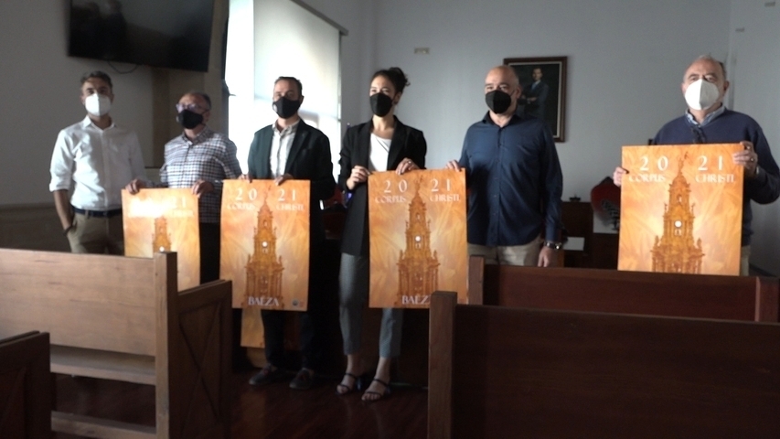 Presentado el cartel del Corpus Christi 2021 de Baeza obra de Pedro Narváez