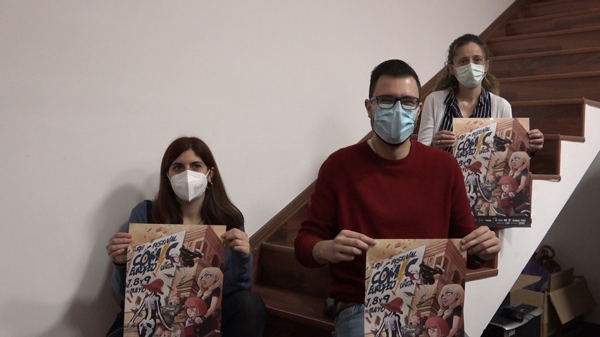 La charla con los autores de «Amelia, historia de una lucha» inaugurará la novena edición del Festival de Cómic Europeo de Úbeda
